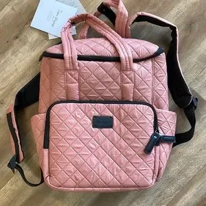 NEW 7AM LONDON DIAPER BACKPACK ROSE DAWN BY 7AM VOYAGE!??? 7am Voyage | Bags | New 7am London Diaper Backpack Rose Dawn  main image 2